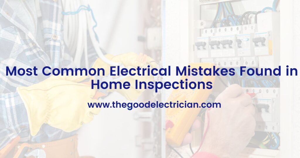 Most Common Electrical Mistakes Found in Home Inspections